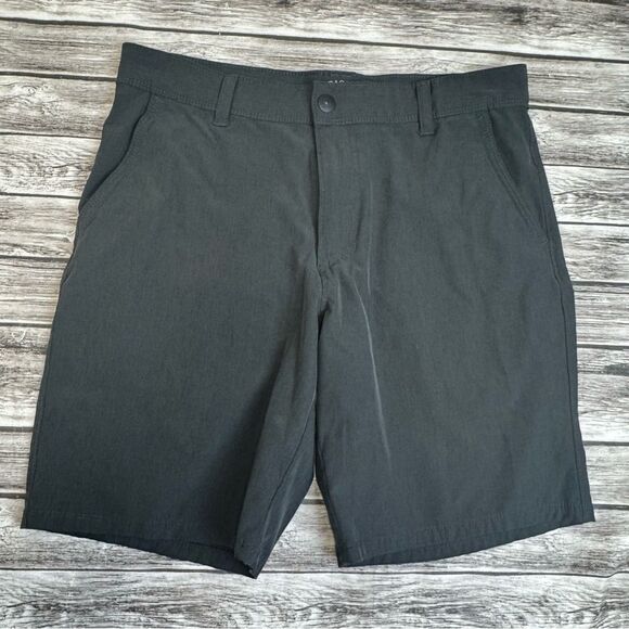 G.H. Bass & Co. Men's Casual Shorts Grey Gray 32 9.5 Inseam Quick Dry Pockets - Picture 1 of 11